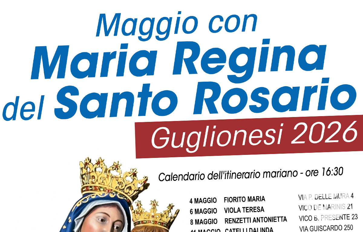 Maggio con Maria Regina del Santo Rosario